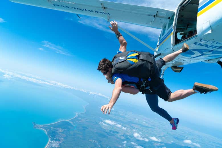 Saut en parachute