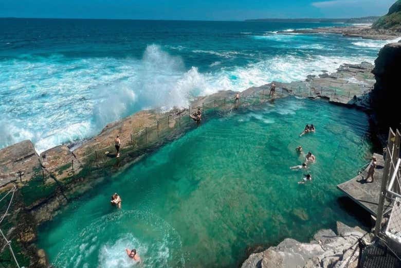 O Bogey Hole, uma bela piscina natural