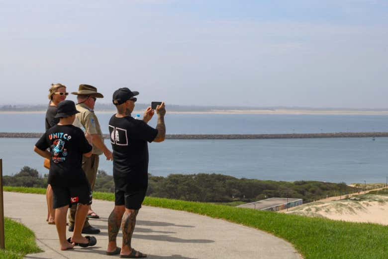 Tirando fotos incríveis da paisagem costeira
