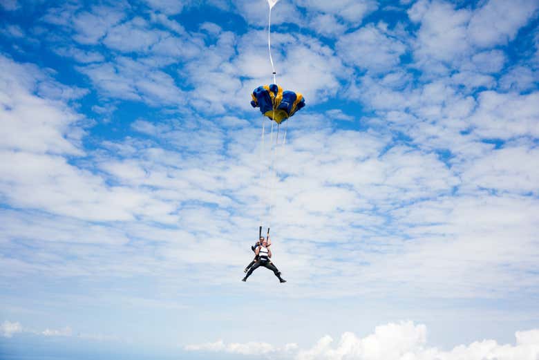 Saut en parachute