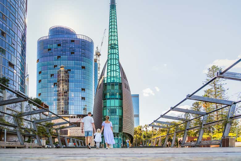 O famoso Campanário de Perth