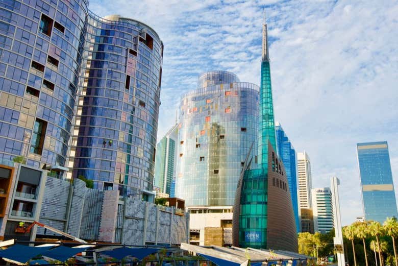 La Torre Bell, en el centro de Perth