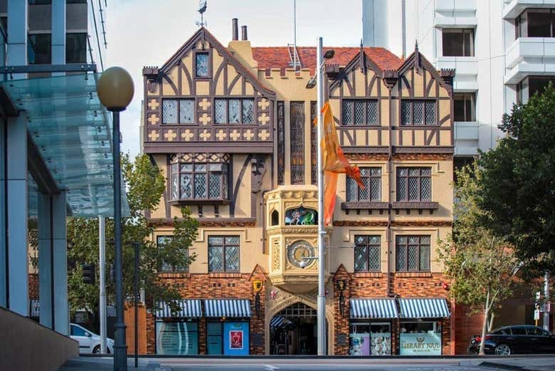 London Court, un centro comercial de estilo Tudor