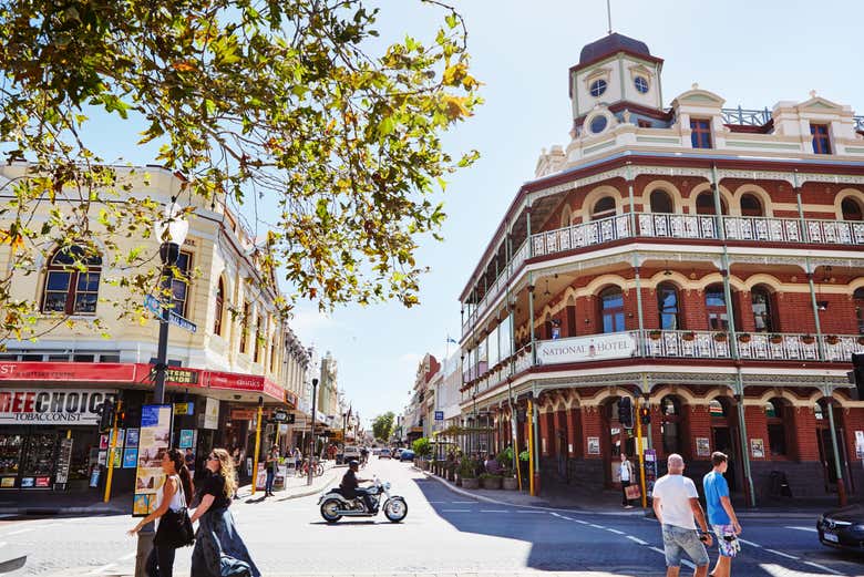 Paseando por el centro de Fremantle