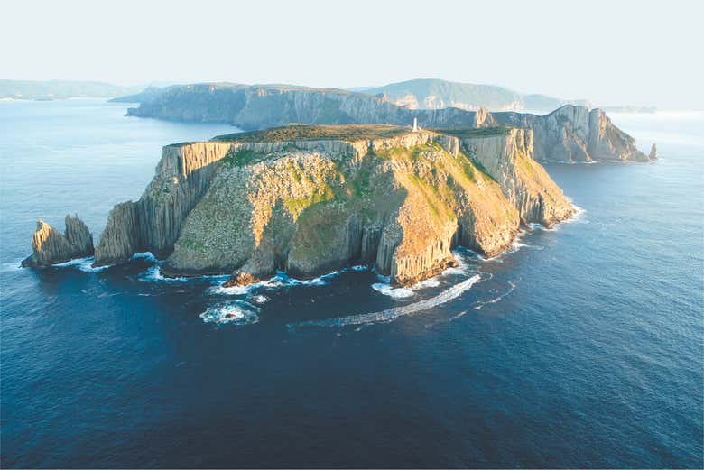 Vue panoramique de l'île de Tasman