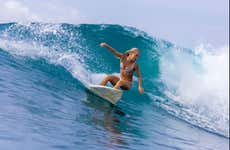 Curso de surfe em Double Island Point