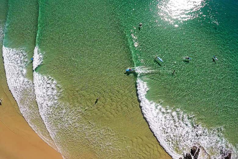 Eaux cristallines de Double Island Point