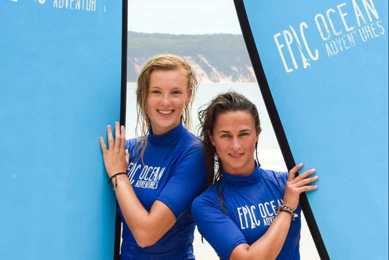 Prêt pour le leçon de surf ?