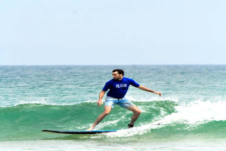 Catch your first waves and feel the thrill of surfing in a safe,