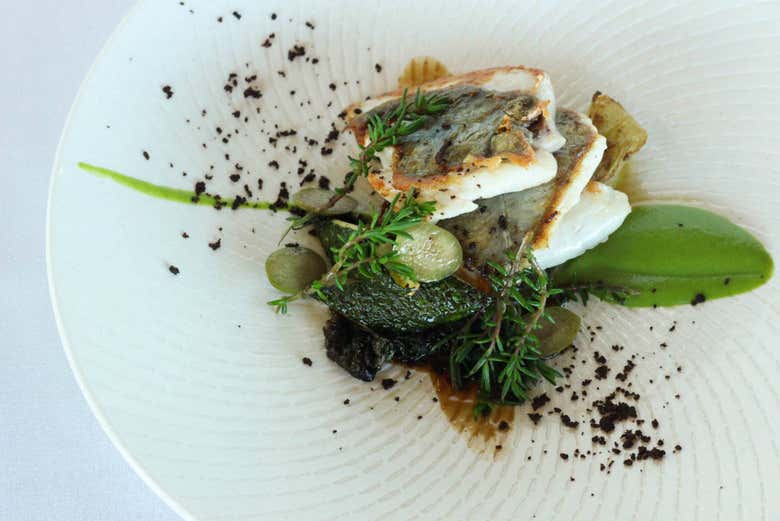 Le plat du menu