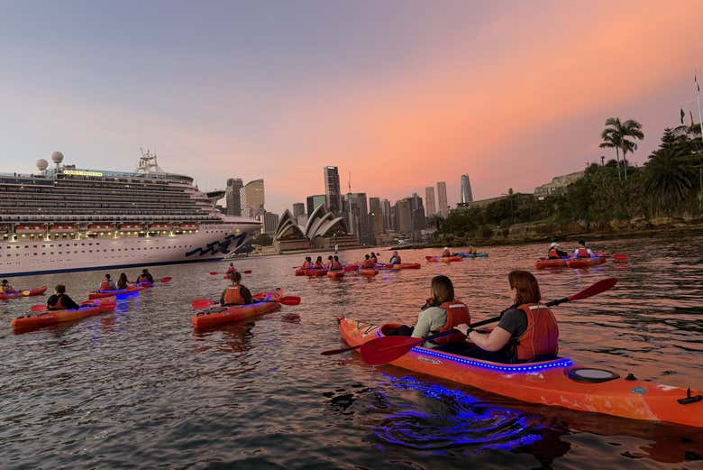 Naviguez en kayak sur les eaux de Sydney