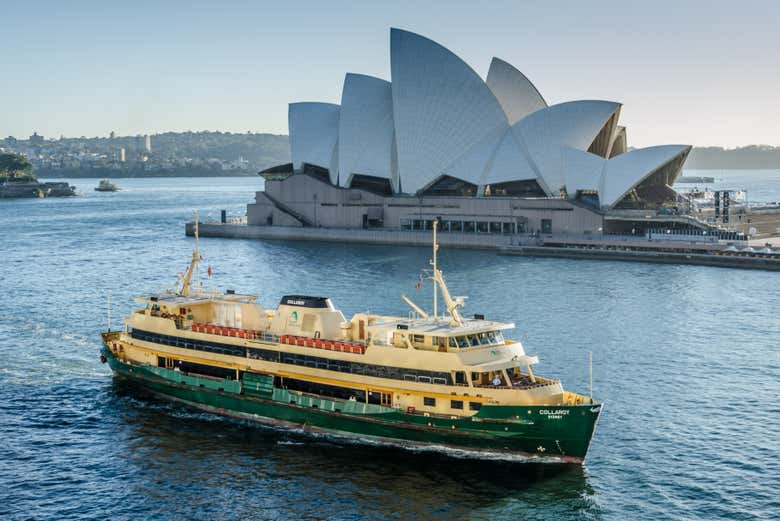 El ferry llegando a Sídney