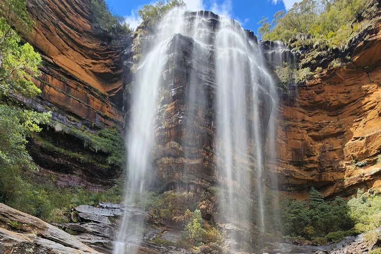Una delle cascate della zona