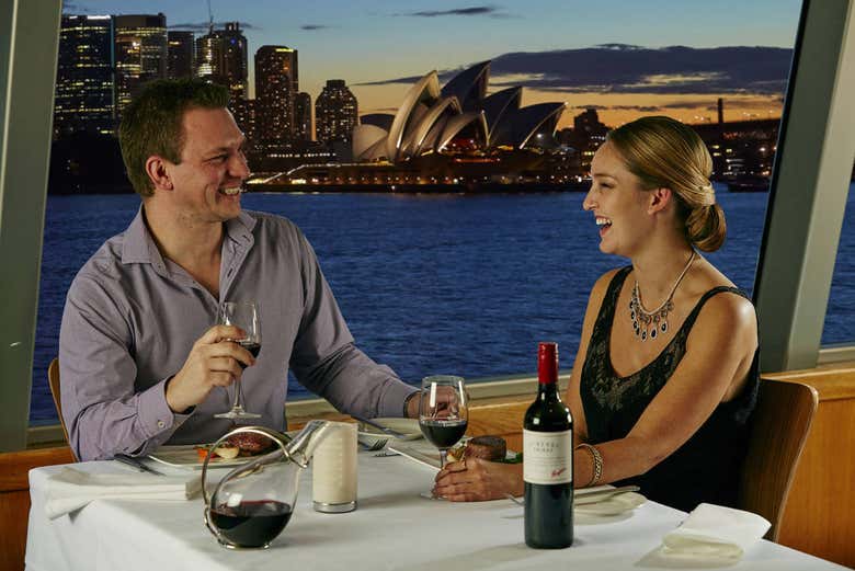 Cenando en pareja