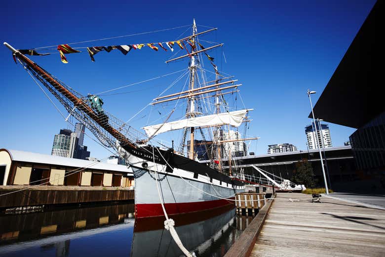 The Polly Woodside ship