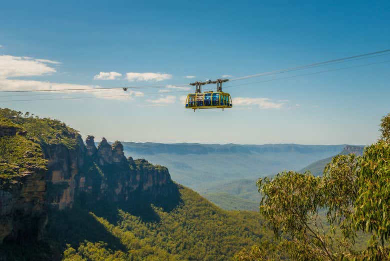 Teleférico Scenic Skyway en las Montañas Azules