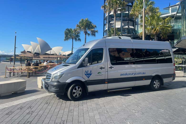 Vehículo listo para la ruta