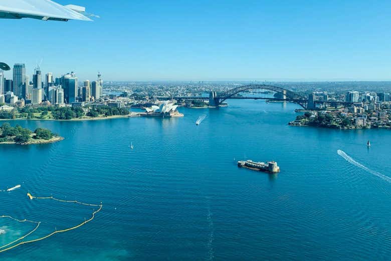 Vista panorâmica de Sydney