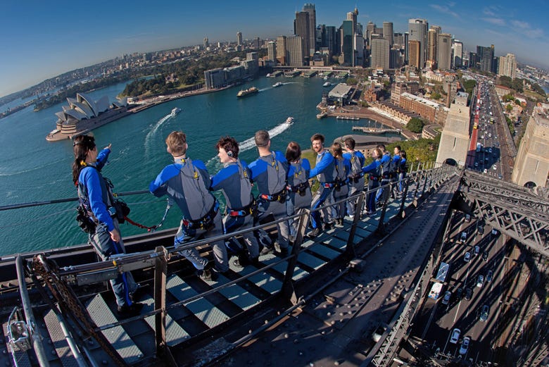 Views from the Harbour Bridge