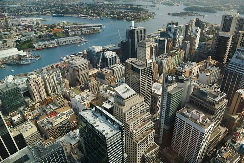 Panorama dalla Sydney Tower