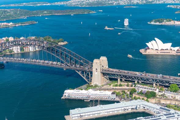 Passeio de helicóptero por Sydney