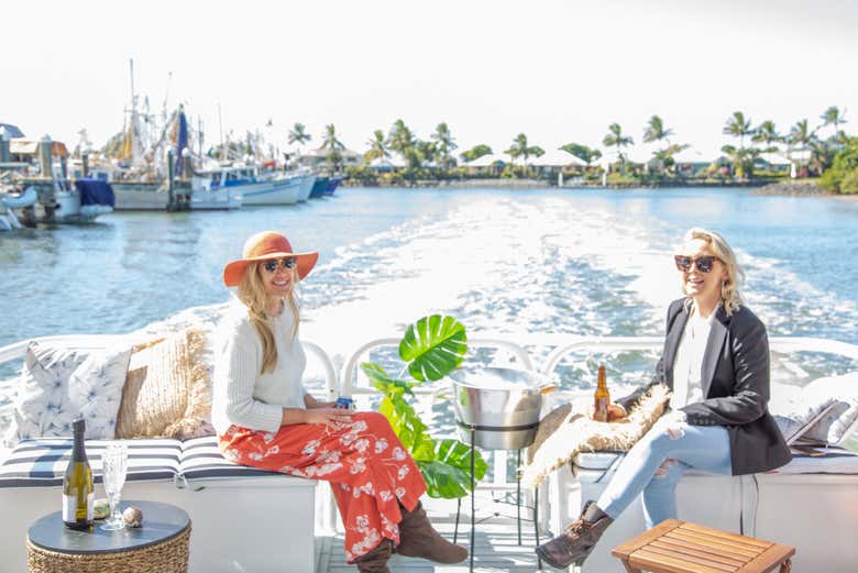 Profitez de la balade en bateau