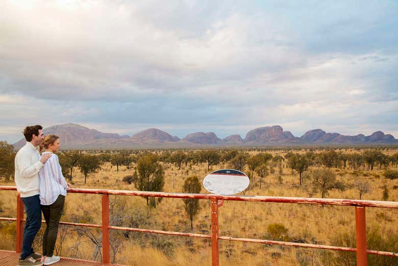 Sunset at the national park