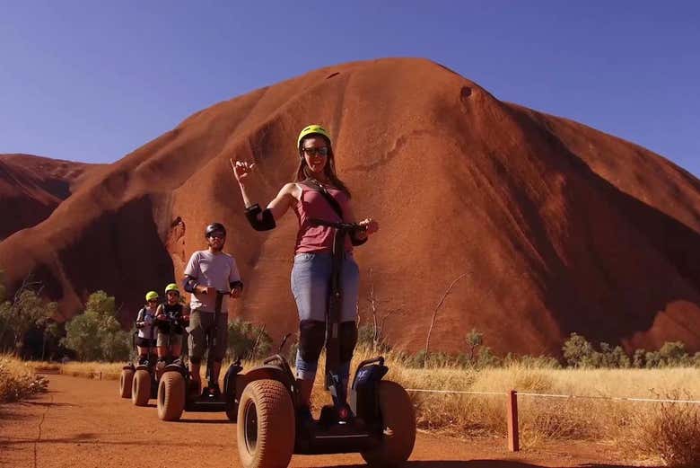 Parcourir Uluru en segway