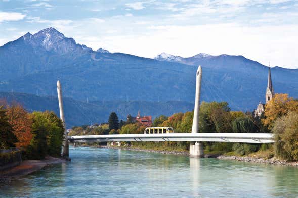 Entrada al funicular Innsbruck-Hungerburg