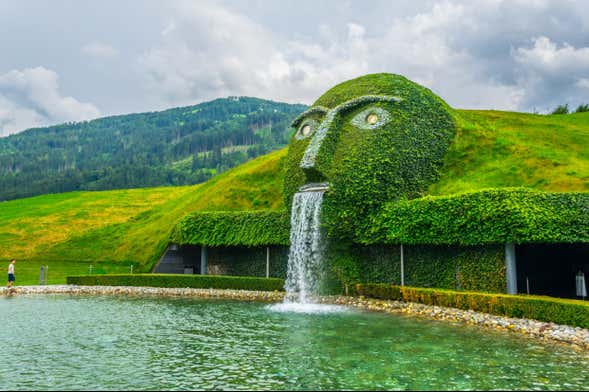 Ingresso do museu Swarovski de Innsbruck -  Brasil