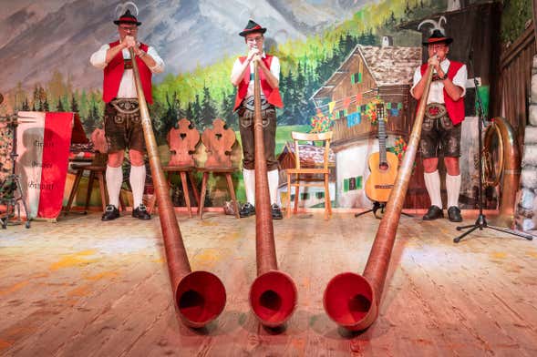 Spectacle folklorique tyrolien