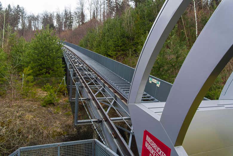 A bordo del funicular