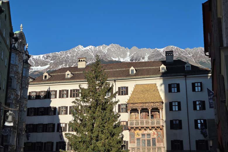 Le Toit d'or à Innsbruck