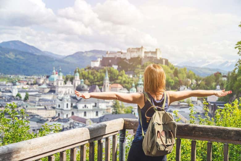 Admire beautiful views of the city