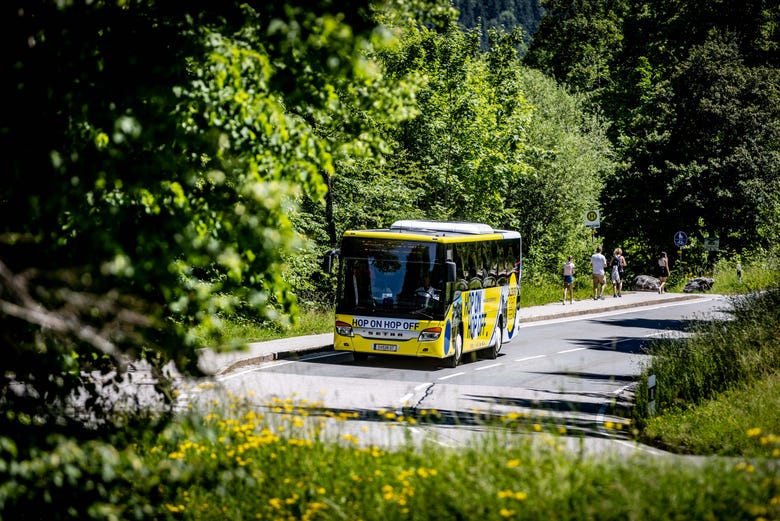 Hop on the Salzburg sightseeing bus!