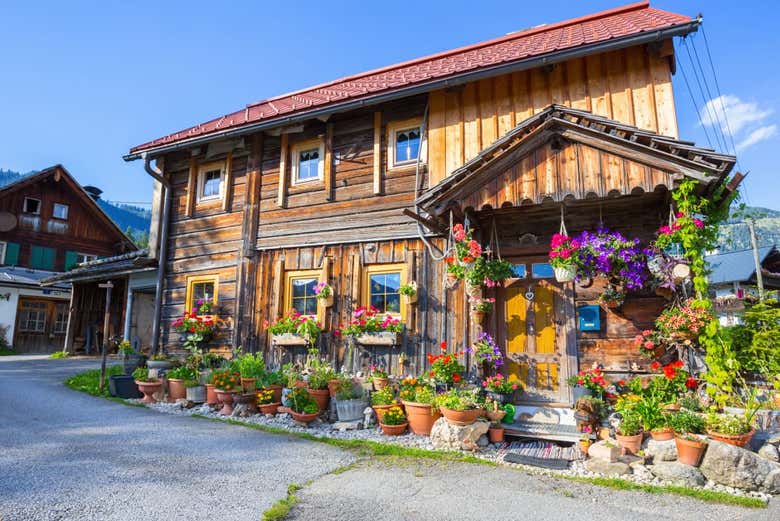 Casa típica en Hallstatt