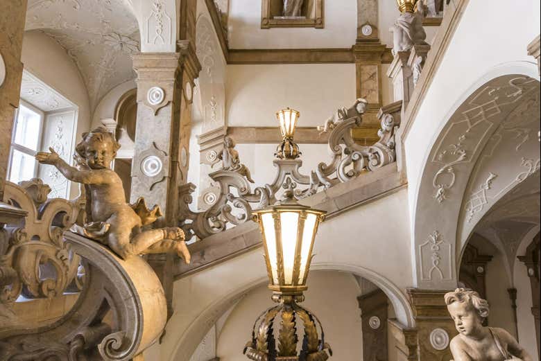 Escalinata del Palacio de Mirabell