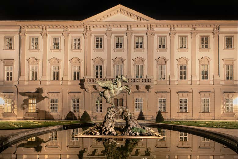 Fachada del Palacio de Mirabell