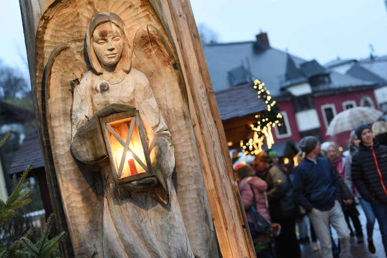 Natale nella regione di Salzkammergut