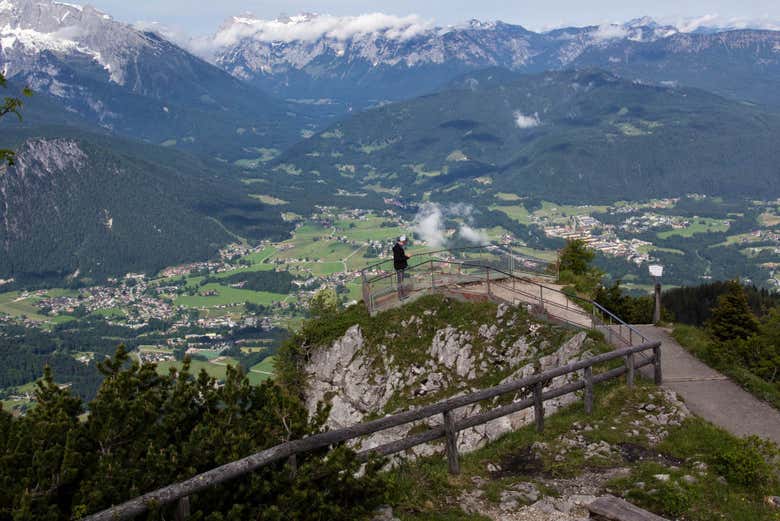 Paesaggi montuosi a Obersalzberg