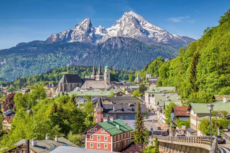 Il paese bavarese di Berchtesgaden