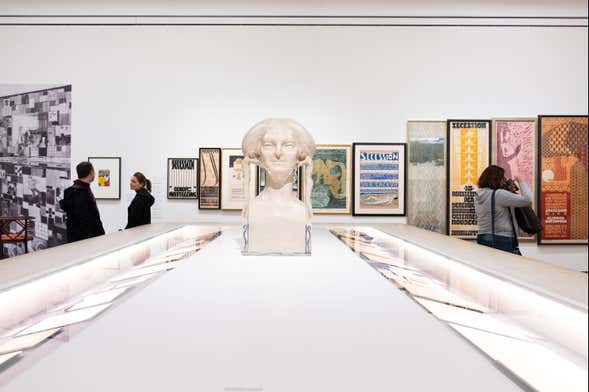 Entrada al Museo Leopold