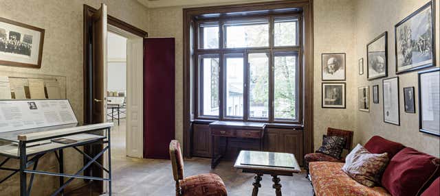 Ingresso do Museu Sigmund Freud