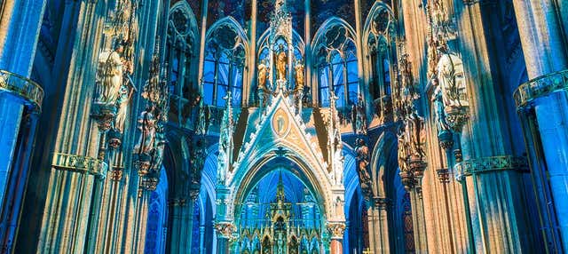 Espetáculo de luz e som na igreja Votiva