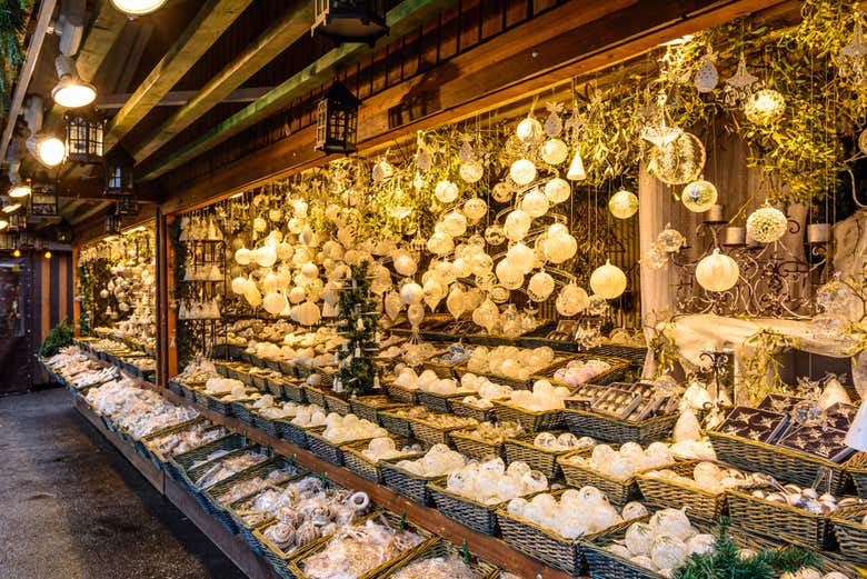 Uno dei mercatini di Vienna