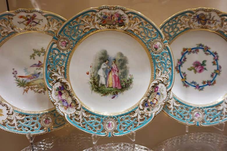 Vaisselle du palais
