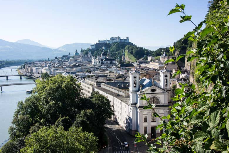 Panorâmica de Salzburgo