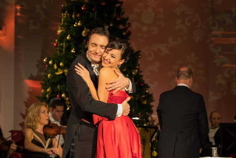 Los protagonistas del concierto navideño