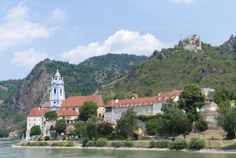 El castillo de Dürnstein sorprende por su rica historia
