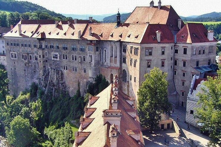 Castelo medieval de Český Krumlov